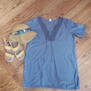 Chambray Dress Cover-up